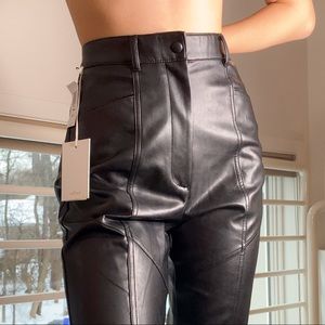 Aritzia Faux Leather Pant Wilfred Rebel